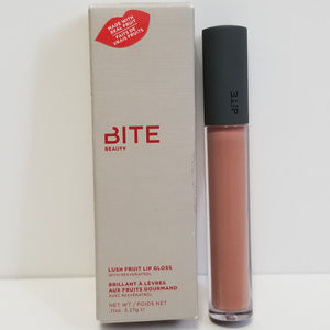 FINAL SALE BNIB Bite Lush Fruit Lip Gloss in Cocoa